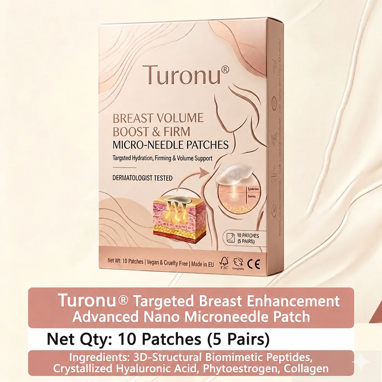 💥Jorvian® 👩‍⚕️ Targeted Breast Enhancement Advanced Nano Microneedle Patch💃